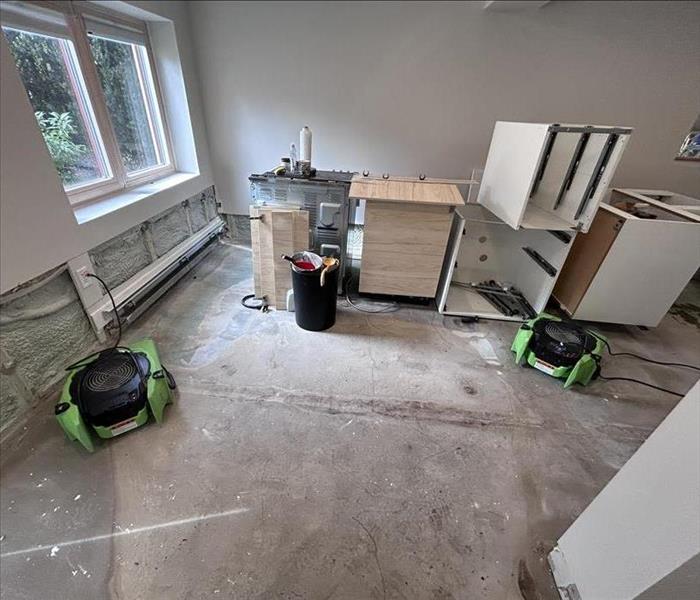 Water damage in property in Vancouver