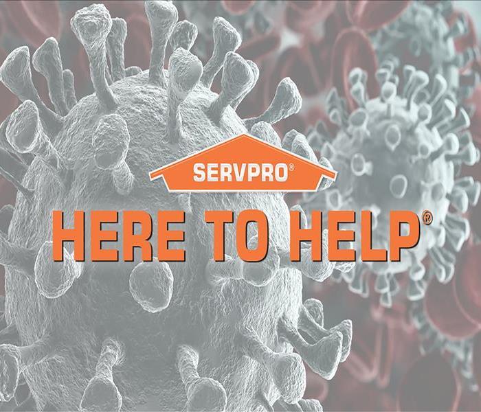 SERVPRO Here to Help Sign
